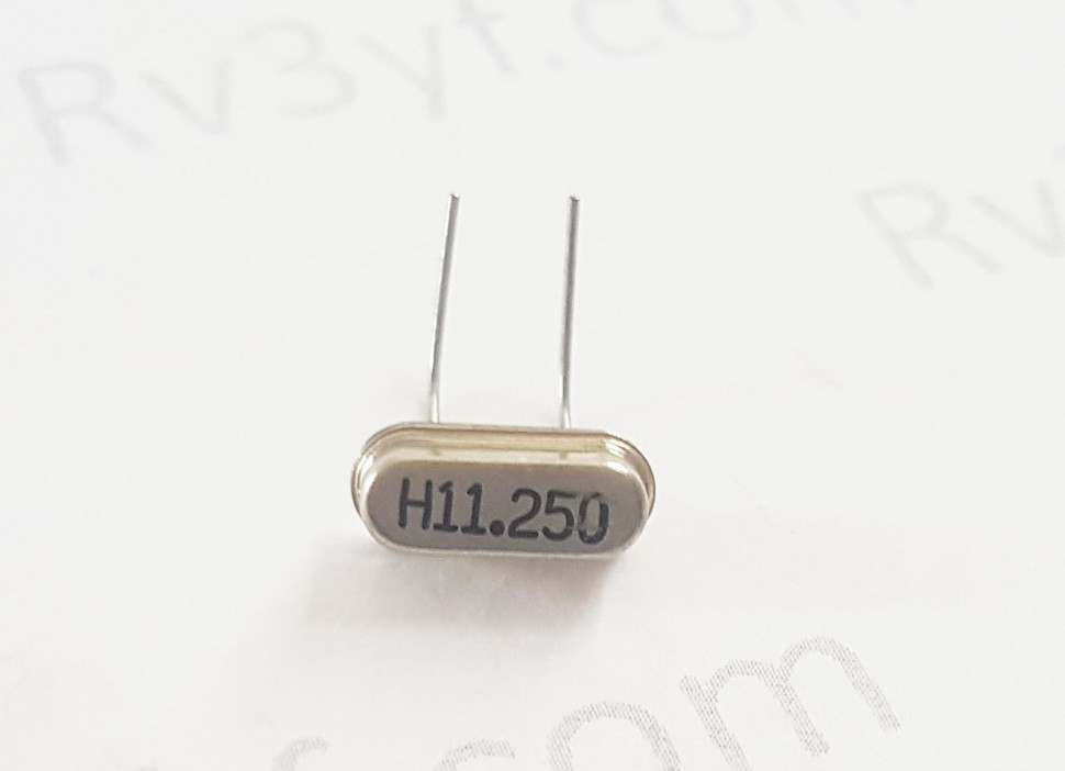 Кварц 11,250 МГц (HC-49s, лодочка)