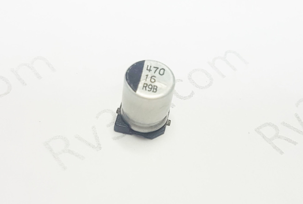 ЧИП Конденсатор 470 мкф 16В (470uF, 16V)