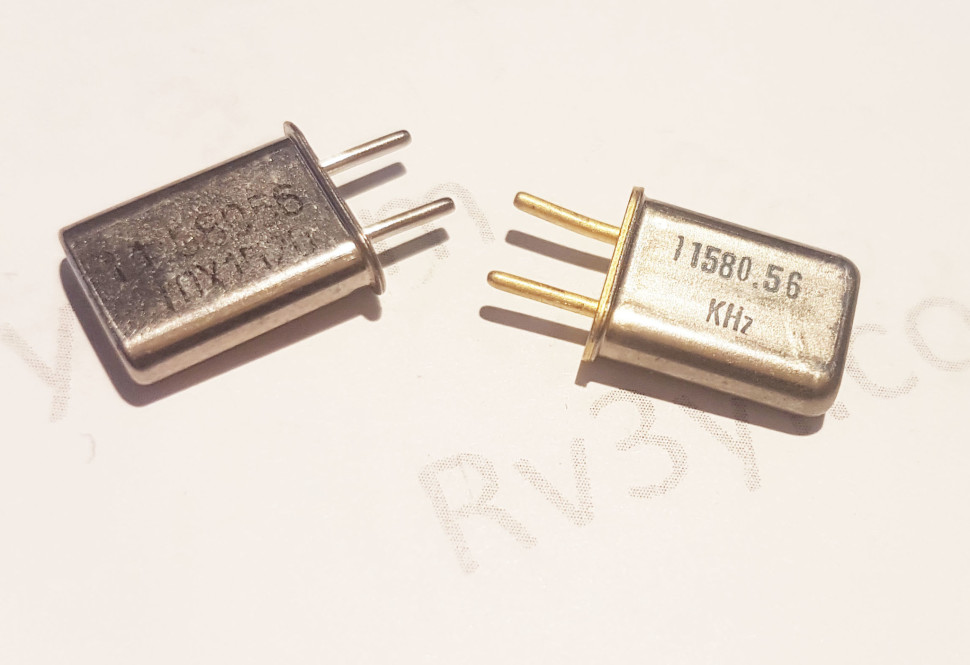 Кварц 11,580 МГц  Б2 (РК379М, HC49U, МА, КА)
